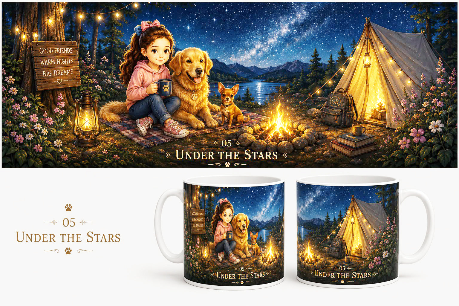 UNDER THE STARS — Taza Keily & Chase