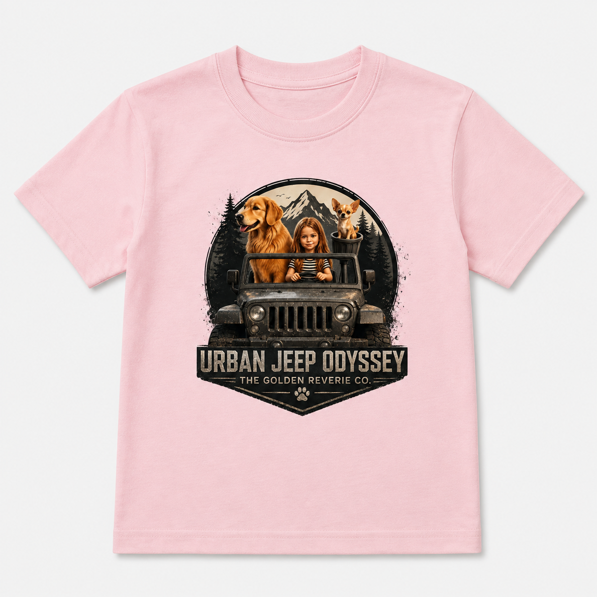 Camiseta Urban Jeep Odyssey Black